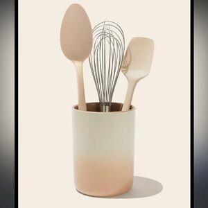 GIR UTENSIL SET COMPLETE W/HOLDER. THE ULTIMATE SPOON ULTIMATE SPOONULA & WHISK